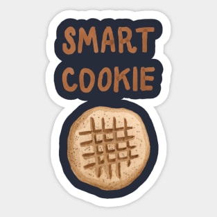 Smart Peanut Butter Cookie Sticker